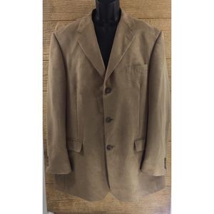 Bill Blass Studio Mens 44L Long Blazer Sports Coat